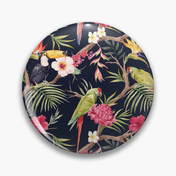 Item preview, Tropical Parrot And Toucan  designed and sold by AletacStore.