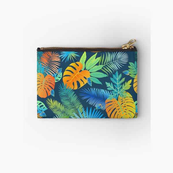 Item preview, Neon tropical leaves of palm designed and sold by IrinaVaneeva.