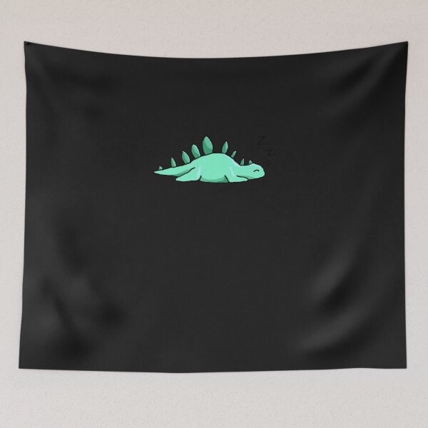 Item preview, A Sleepy Stego (Teal Background) Sticker designed and sold by LukasFrombeck.