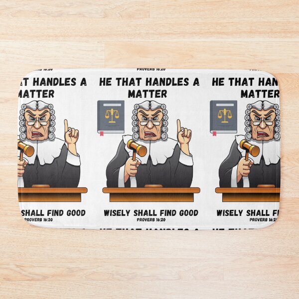 Item preview,  Proverb, Wise Judge, He that handles a matter wisely shall find good designed and sold by Hinny8.