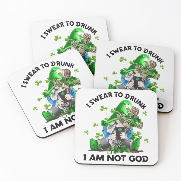 Item preview, Gnome I Swear to Drunk I Am Not God St Patrick's Day designed and sold by Adrianne8429.