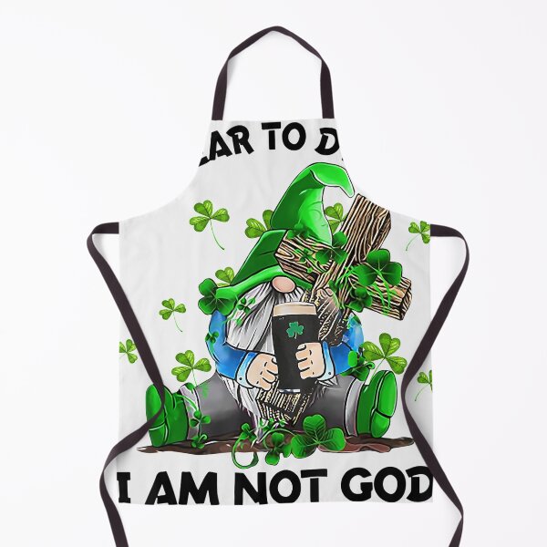 Item preview, Gnome I Swear to Drunk I Am Not God St Patrick's Day designed and sold by Adrianne8429.
