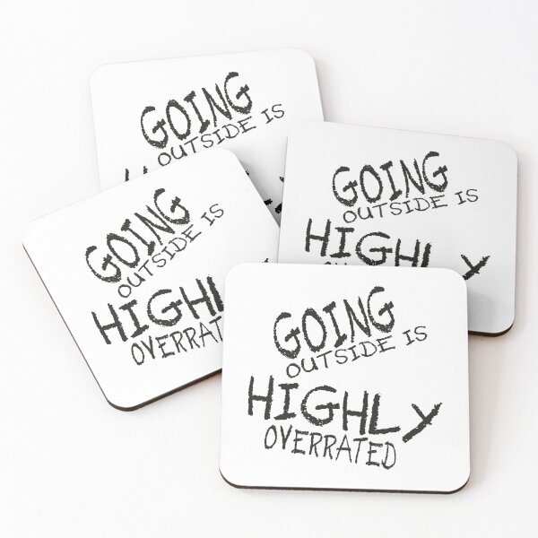Item preview, Going Outside Is Highly Overrated designed and sold by MqHStore.