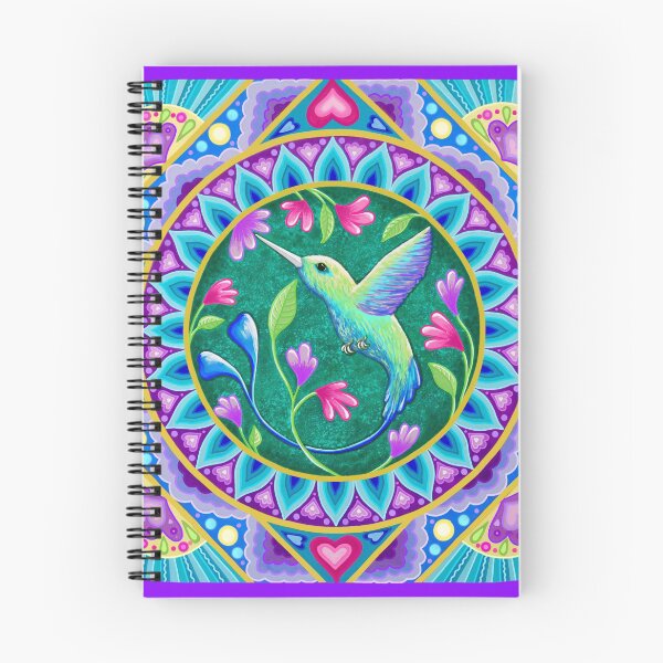Item preview, Beautiful Hummingbird Mandala designed and sold by Soozie Wray.