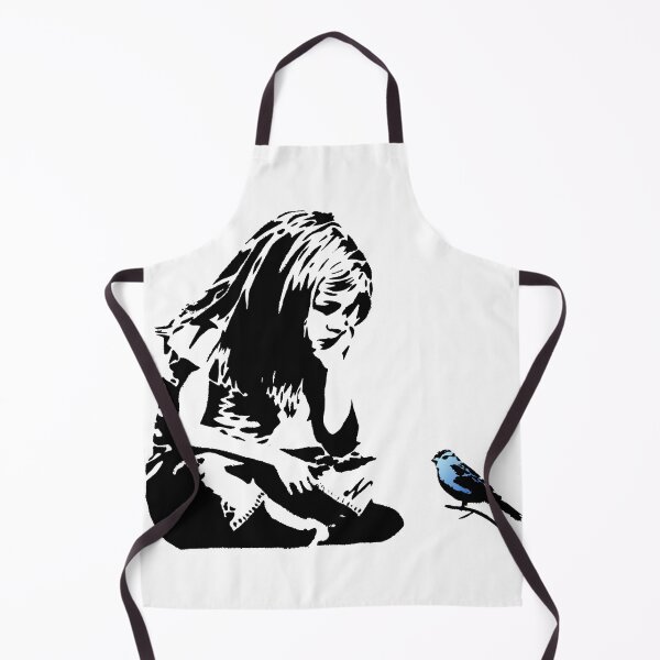 Item preview, Banksy Canvas Print Girl With Bluebird designed and sold by Adrianne8429.