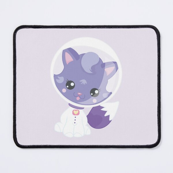 Item preview, Kitty Cat Kitten Alien Astronaut UFO Purple Animal Furbaby designed and sold by Simplyy  Unique.