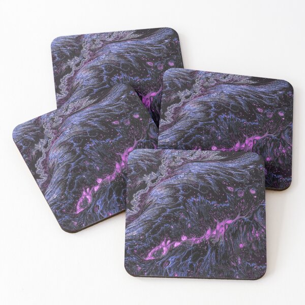 Item preview, deep space blue abstract painting designed and sold by Z0nked.