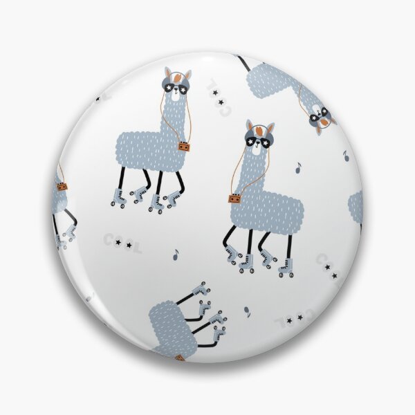 Item preview, Funny llamas roller skating designed and sold by WillaldShop.