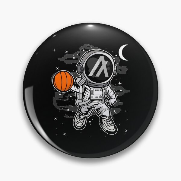 Artikelvorschau, Astronaut Basketball Algorand ALGO Coin To The Moon Krypto-Token Kryptowährung Blockchain Wallet HODL entworfen und verkauft von AdamRoberts90.