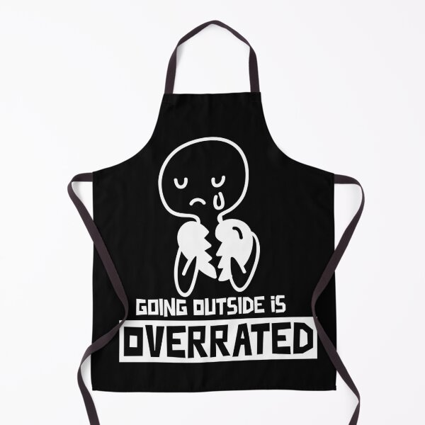 Item preview, Going outside is highly overrated - funny introvert designed and sold by Hoetoons.