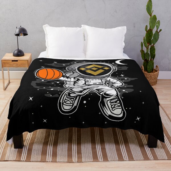Item preview, Astronaut Basketball Binance BNB Coin To The Moon Crypto Token Cryptocurrency Blockchain Wallet HODL designed and sold by AdamRoberts90.