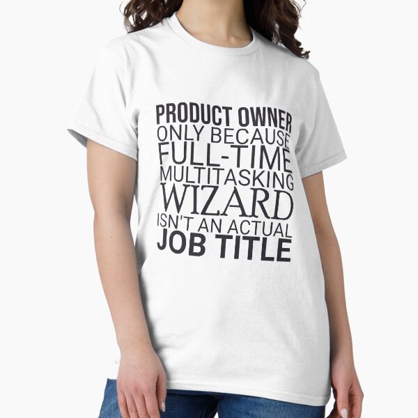 Vista previa del artículo con la obra «"Product Owner Wizard | "Scrum Master""», diseñado y vendido por MPS-Designs.