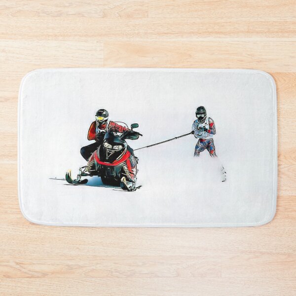Item preview, Arctic Man Snowmobile Skier Race in Alaska designed and sold by Alaskandreamer.