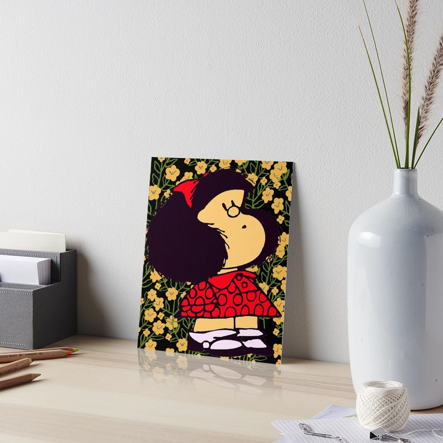 Mafalda and flowers Classic