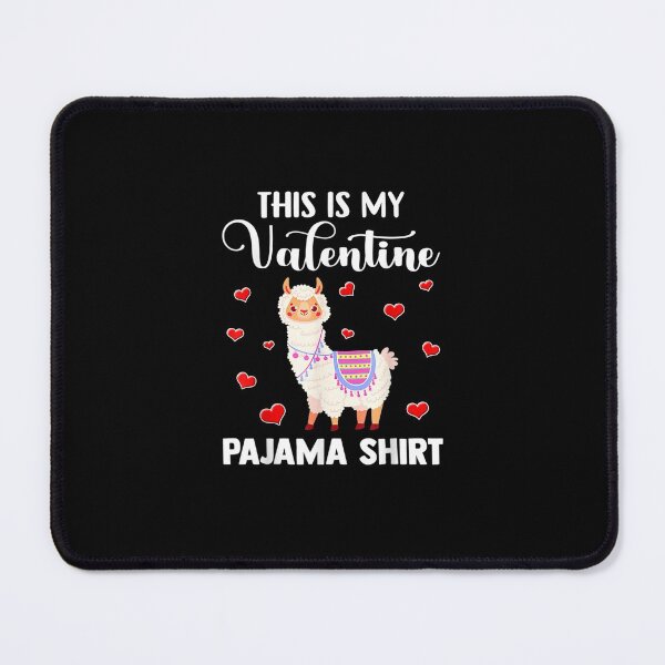 Item preview, Cute This Is My Valentine Pajama Llama Valentines Day T-Shirt designed and sold by shop luisant.