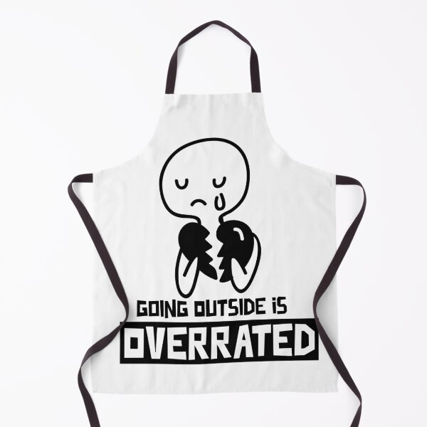 Item preview, Going outside is highly overrated - funny introvert designed and sold by Hoetoons.