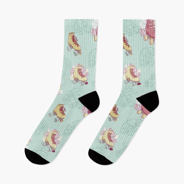 Item preview, Roller Skates with flowers designed and sold by WillaldShop.