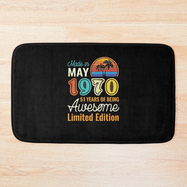 Item preview, 51 Years Old Born in May 1970 Shirt 51st Birthday  designed and sold by RamonMontes.