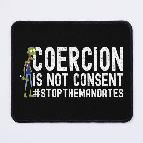 Item preview, Coercion Is Not Consent | Funny Zombie With Australia Flag Shirt designed and sold by DAFIN.
