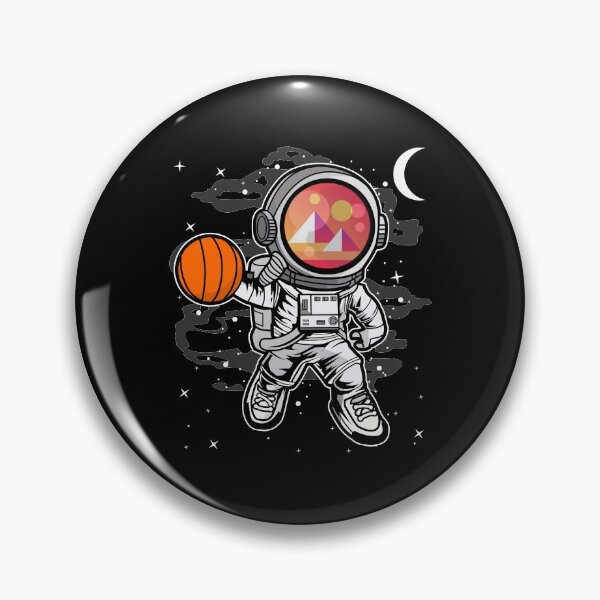 Item preview, Astronaut Basketball Decentraland MANA Coin To The Moon Crypto Token Cryptocurrency Blockchain Wallet HODL designed and sold by AdamRoberts90.