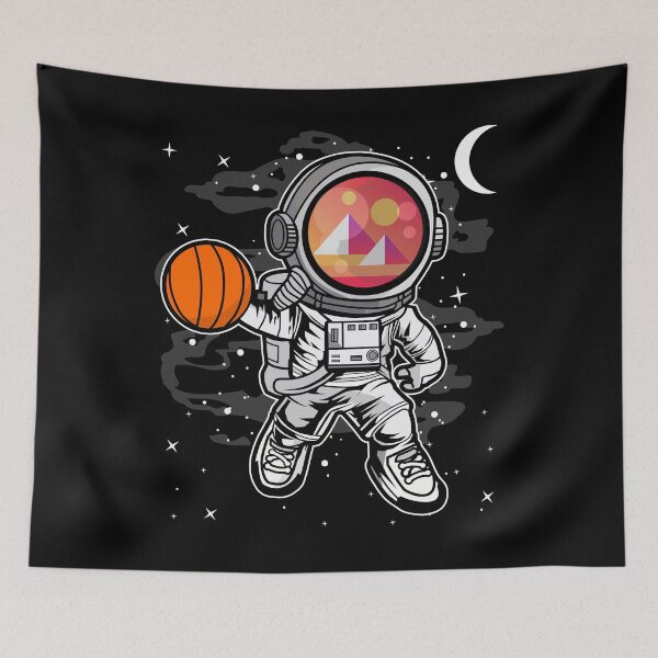 Item preview, Astronaut Basketball Decentraland MANA Coin To The Moon Crypto Token Cryptocurrency Blockchain Wallet HODL designed and sold by AdamRoberts90.