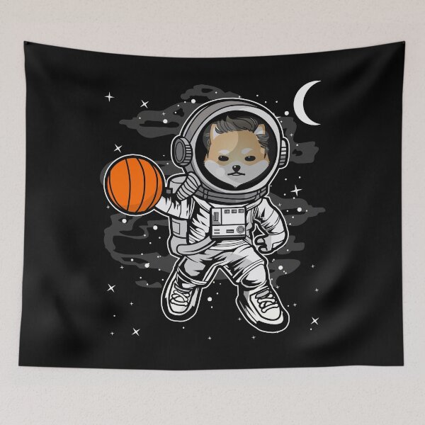 Item preview, Astronaut Basketball Dogelon Mars ELON Coin To The Moon Crypto Token Cryptocurrency Blockchain Wallet HODL designed and sold by AdamRoberts90.
