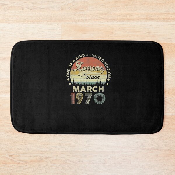Item preview,  Vintage March 1970 Retro 51 Year Old 51st Birthday Idea Premium  designed and sold by RamonMontes.