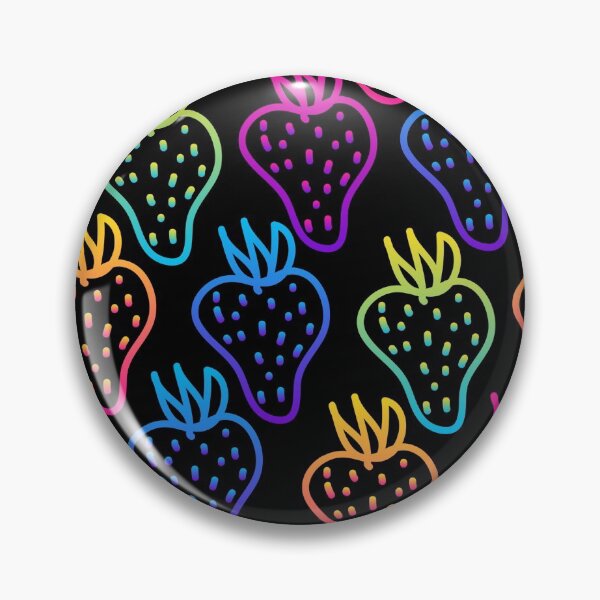 Item preview, Abstract rainbow strawberry designed and sold by CatheriLove.