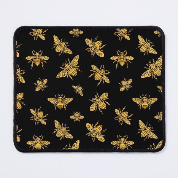 Item preview, Hohey bee golden embroidery designed and sold by CatheriLove.
