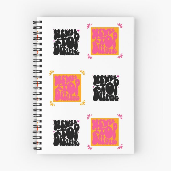 Item preview, Never Stop Dreaming Art quote  designed and sold by InnaMGraphic.