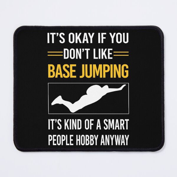 Item preview, Funny Smart People Base Jumping designed and sold by fatherbarliman.