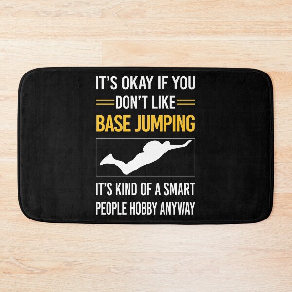 Item preview, Funny Smart People Base Jumping designed and sold by fatherbarliman.