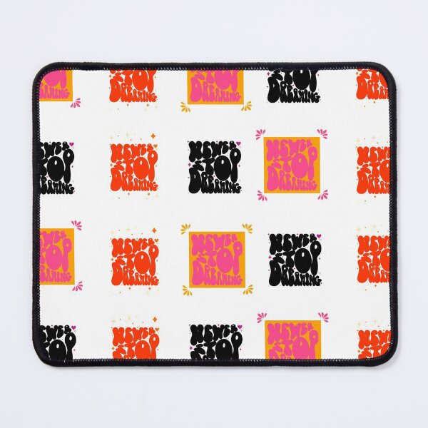 Item preview, Never Stop Dreaming Art quote designed and sold by InnaMGraphic.