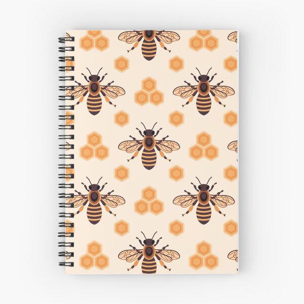 Item preview, Honey bee with honeycomb cells  designed and sold by CatheriLove.