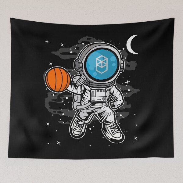 Item preview, Astronaut Basketball Fantom FTM Coin To The Moon Crypto Token Cryptocurrency Blockchain Wallet HODL designed and sold by AdamRoberts90.