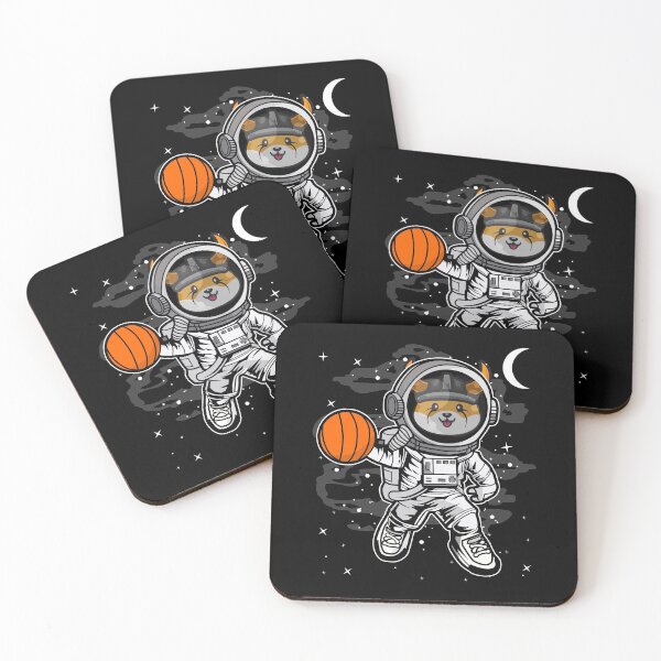 Item preview, Astronaut Basketball Floki Inu Coin To The Moon Crypto Token Cryptocurrency Blockchain Wallet HODL designed and sold by AdamRoberts90.