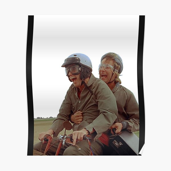 1994 Harry & Lloyd on Scooter Scene 22x33 Movie Poster Print Dumb and Dumber 