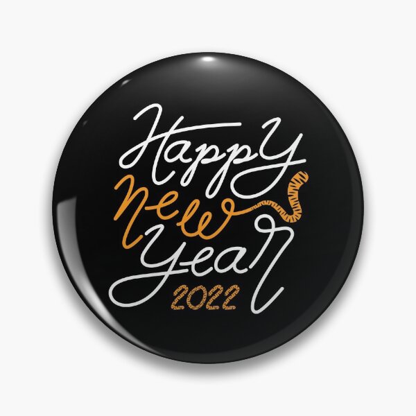 Item preview, Happy New Year 2022 designed and sold by Cushy Digital.
