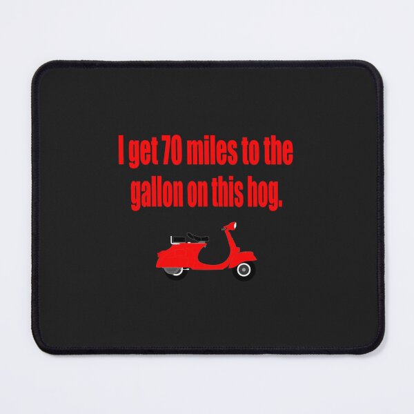 Item preview, Dumb And Dumber - I Get 70 Miles To The Gallon On This Hog designed and sold by HotPressAppare.