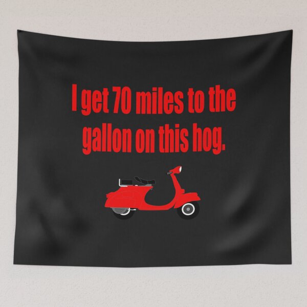 Item preview, Dumb And Dumber - I Get 70 Miles To The Gallon On This Hog   designed and sold by HotPressAppare.