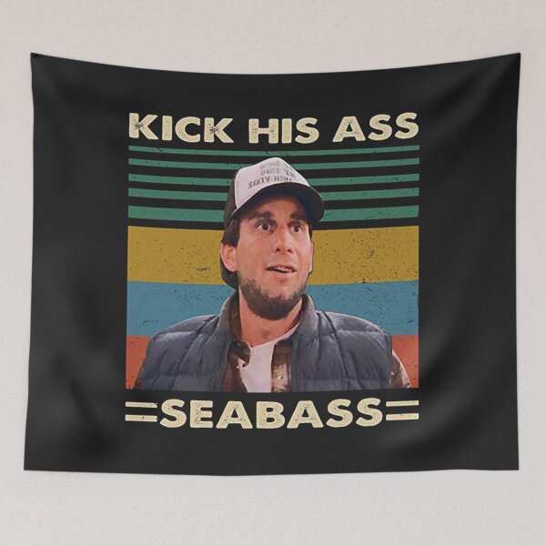 Item preview, Dumb and Dumber kick his ass seabass vintage    designed and sold by HotPressAppare.