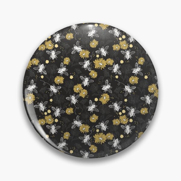 Item preview, Little Bee On Black  designed and sold by CatheriLove.
