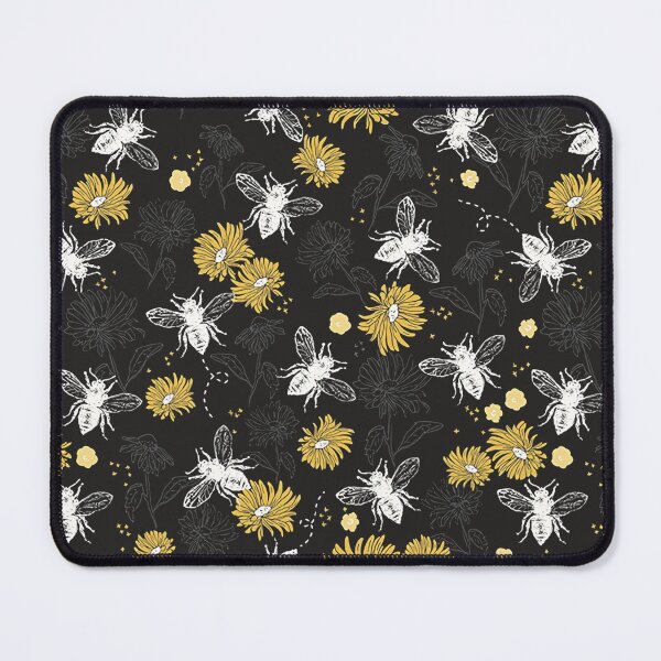 Item preview, Little Bee On Black designed and sold by CatheriLove.
