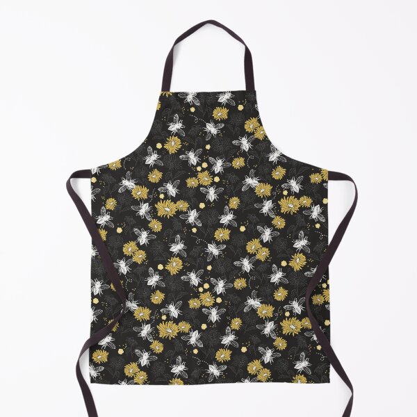 Item preview, Little Bee On Black designed and sold by CatheriLove.