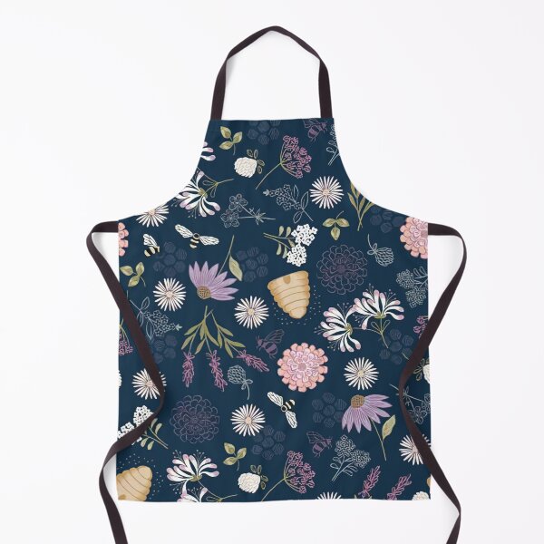 Item preview, Bee Daisy Floral Drawing designed and sold by CatheriLove.