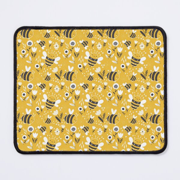 Item preview, Beautiful seamless Floral Bee designed and sold by CatheriLove.