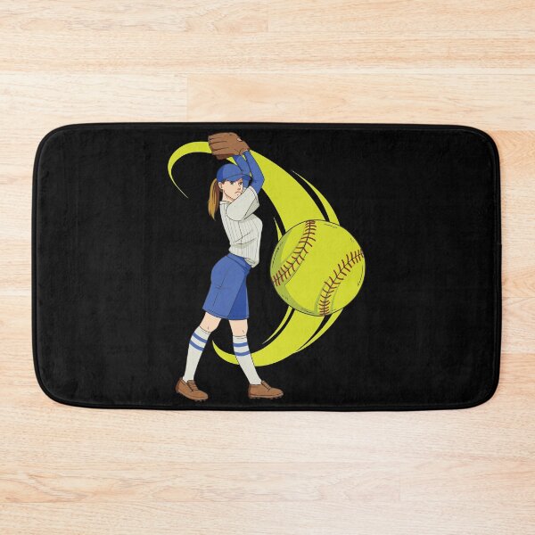 Item preview, Baseball Softball Girl Pitcher Art designed and sold by Luxara1.