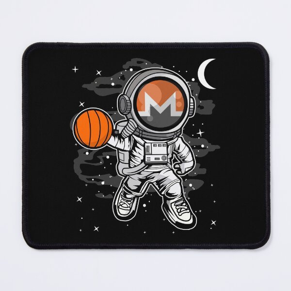 Item preview, Astronaut Basketball Monero XMR Coin To The Moon Crypto Token Cryptocurrency Blockchain Wallet HODL designed and sold by AdamRoberts90.