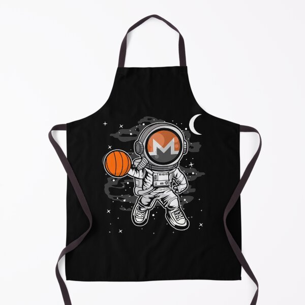 Item preview, Astronaut Basketball Monero XMR Coin To The Moon Crypto Token Cryptocurrency Blockchain Wallet HODL designed and sold by AdamRoberts90.