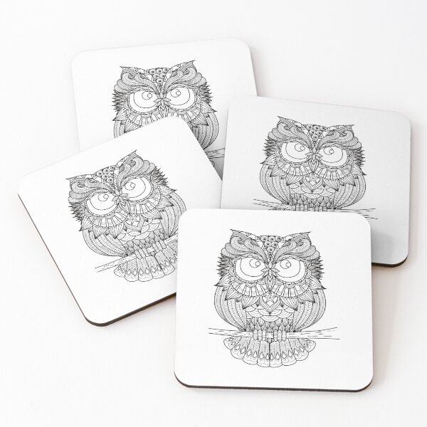 Item preview, Beautiful Art for this Owl in Mandala designed and sold by Fashion-vintage.